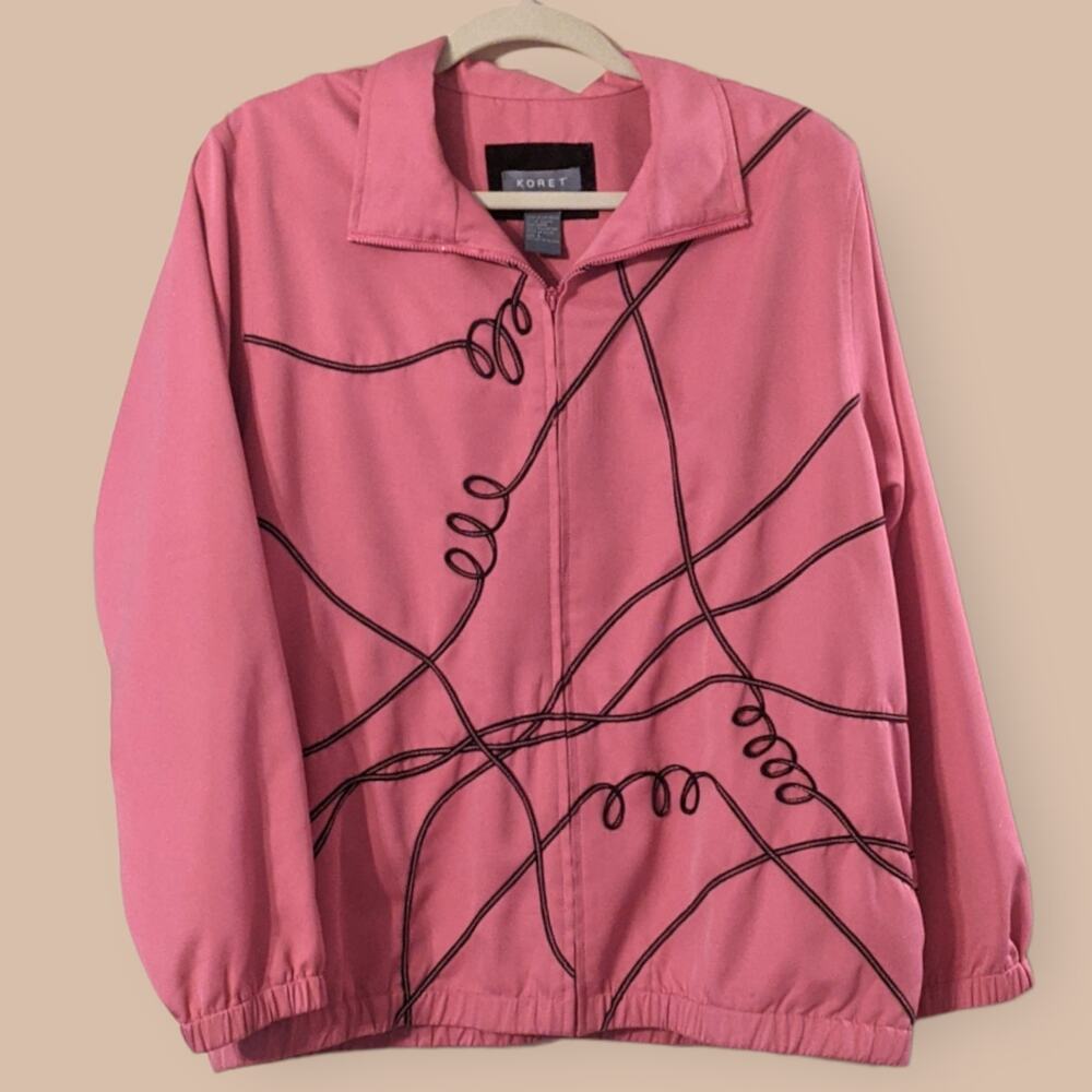 Pink Koret Vintage Jacket Size Large
